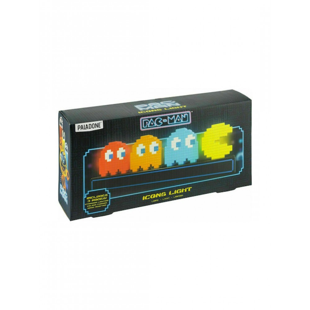 PALADONE PAC MAN AND GHOSTS LIGHT (PP7097PMV2)