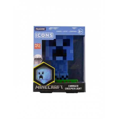 PALADONE MINECRAFT CHARGED CREEPER ICON LIGHT (PP8004MCF)