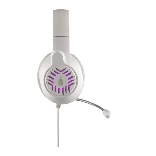 SPARTAN GEAR MEDUSA ΕΝΣΥΡΜΑΤΑ ΑΚΟΥΣΤΙΚΑ ΑΣΠΡΑ ΓΚΡΙ ΓΙΑ PC,PS4,PS5.XBOX1,XBOX series x/s,switch (SGHSML09)