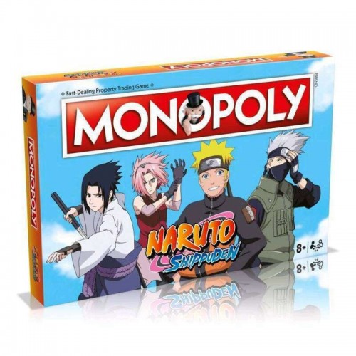 MONOPOLY NARUTO BOARD GAME ENGLISH EDITION  (WM00167-EN1)