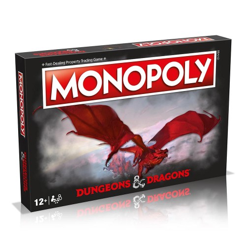 MONOPOLY DUNGEONS & DRAGONS BOARD GAME ENGLISH EDITION (WM02022-EN1)