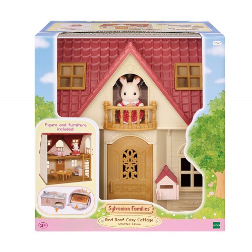 THE SYLVANIAN FAMILIES ΣΠΙΤΙ ΤΟΥ ΑΓΡΟΥ ΜΕ ΚΟΚΚΙΝΗ ΣΚΕΠΗ (5567)