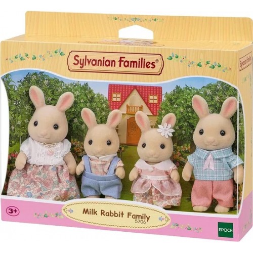 SYLVANIAN FAMILIES MILK RABBIT FAMILY (5706)