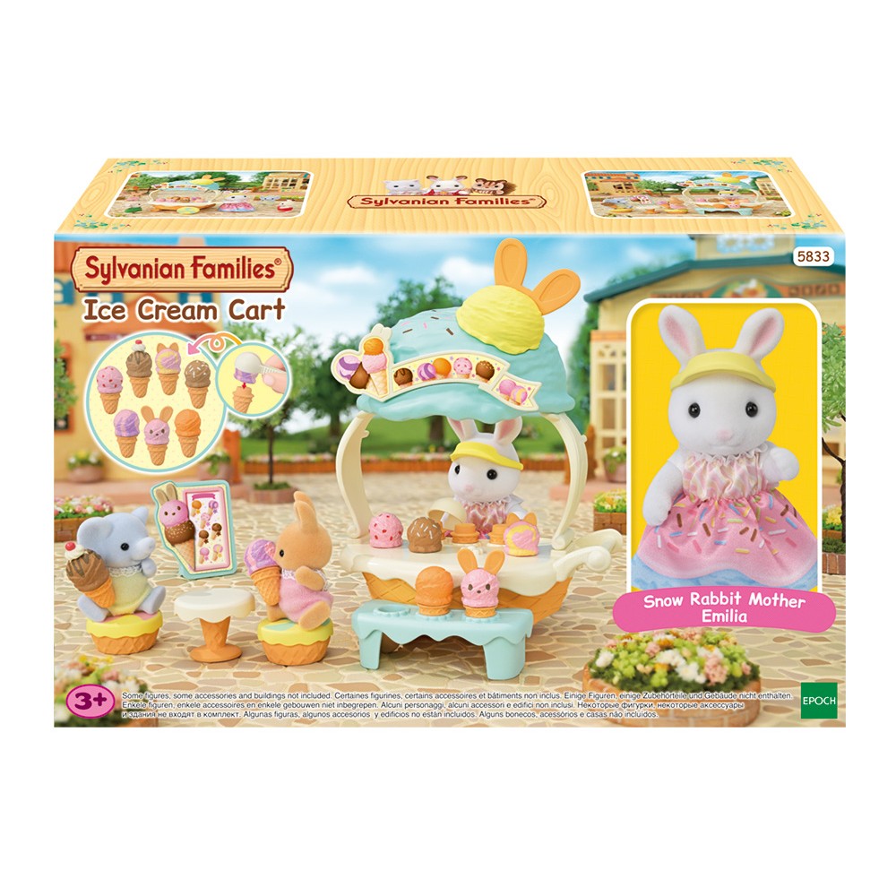 THE SYLVANIAN FAMILIES ΣΕΤ ΠΑΙΧΝΙΔΙΟΥ ICE CREAM CART (5833)