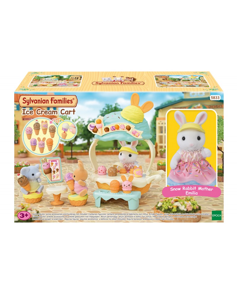 THE SYLVANIAN FAMILIES ΣΕΤ ΠΑΙΧΝΙΔΙΟΥ ICE CREAM CART (5833)