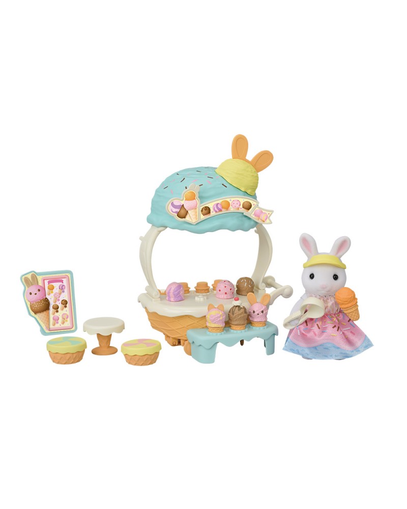THE SYLVANIAN FAMILIES ΣΕΤ ΠΑΙΧΝΙΔΙΟΥ ICE CREAM CART (5833)