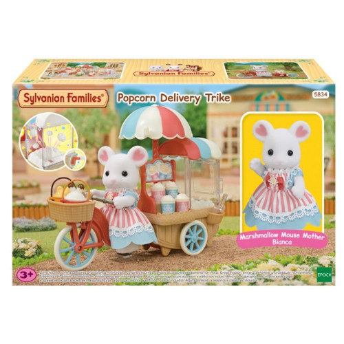 THE SYLVANIAN FAMILIES ΣΕΤ ΠΑΙΧΝΙΔΙΟΥ POP CORN DELIVERY TRIKE (5834)