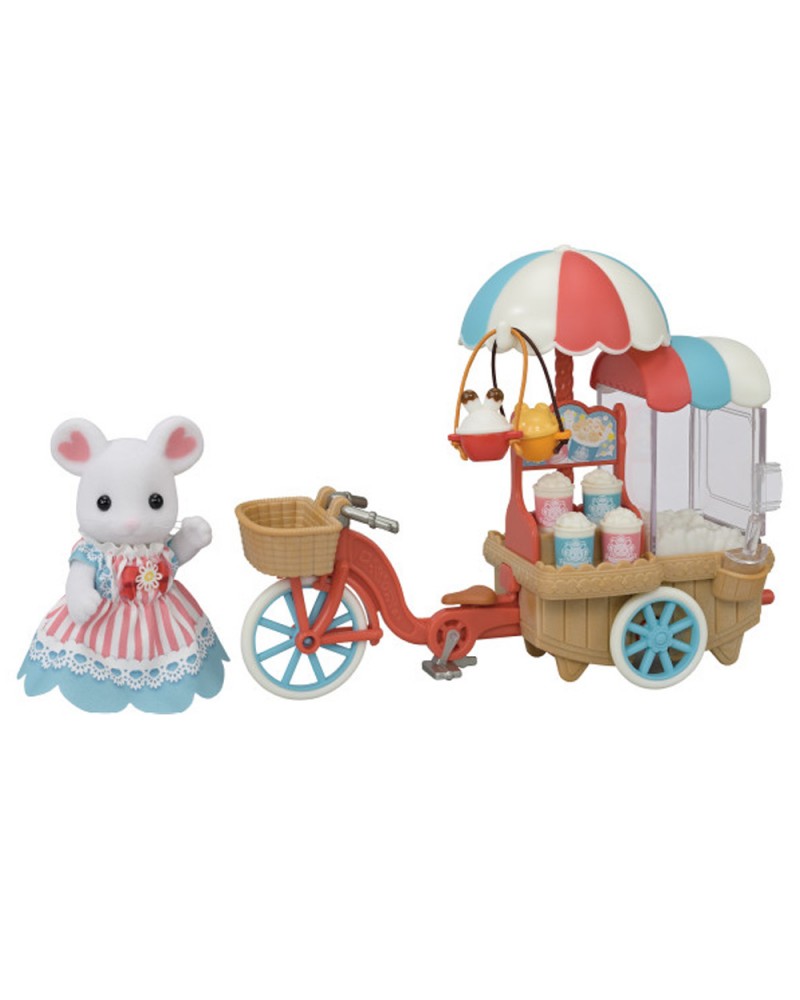THE SYLVANIAN FAMILIES ΣΕΤ ΠΑΙΧΝΙΔΙΟΥ POP CORN DELIVERY TRIKE (5834)