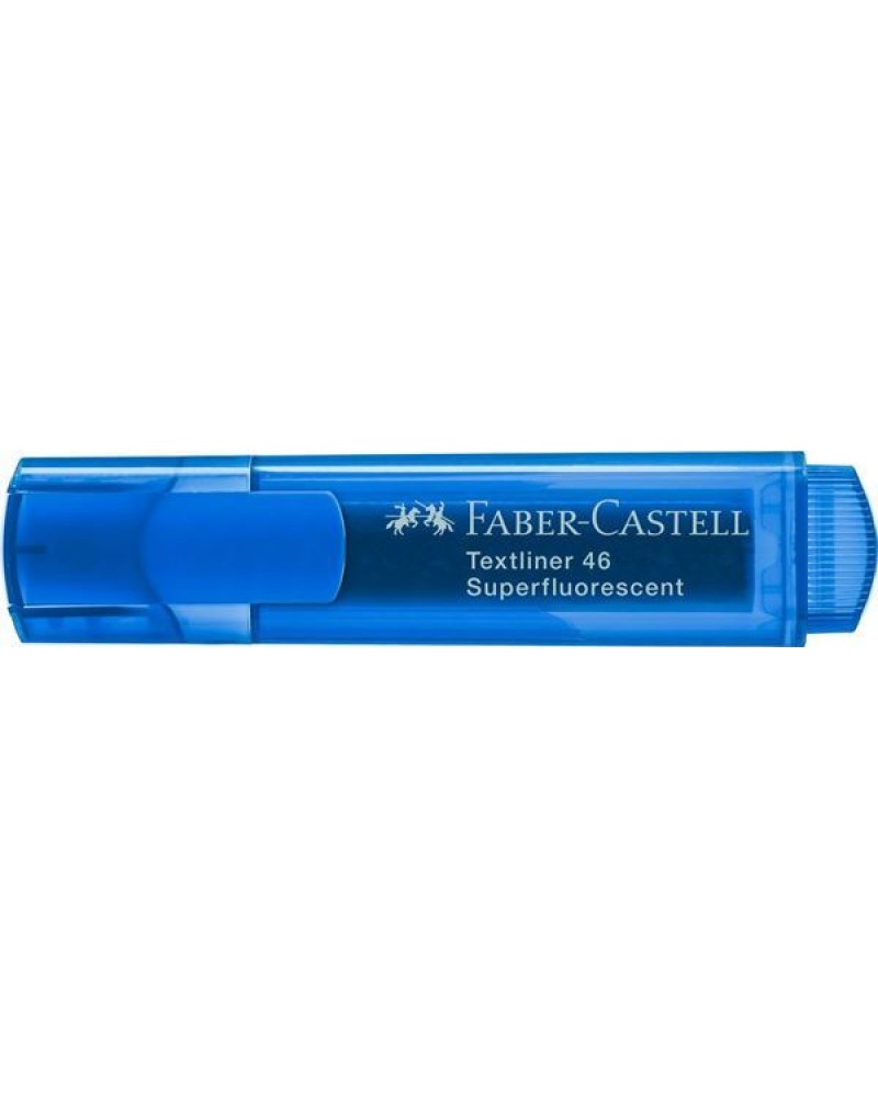 FABER CASTELL ΜΑΡΚΑΔΟΡΟΣ ΥΠΟΓΡΑΜΜΙΣΤΗΣ 5MM FLUO ΜΠΛΕ(154652)