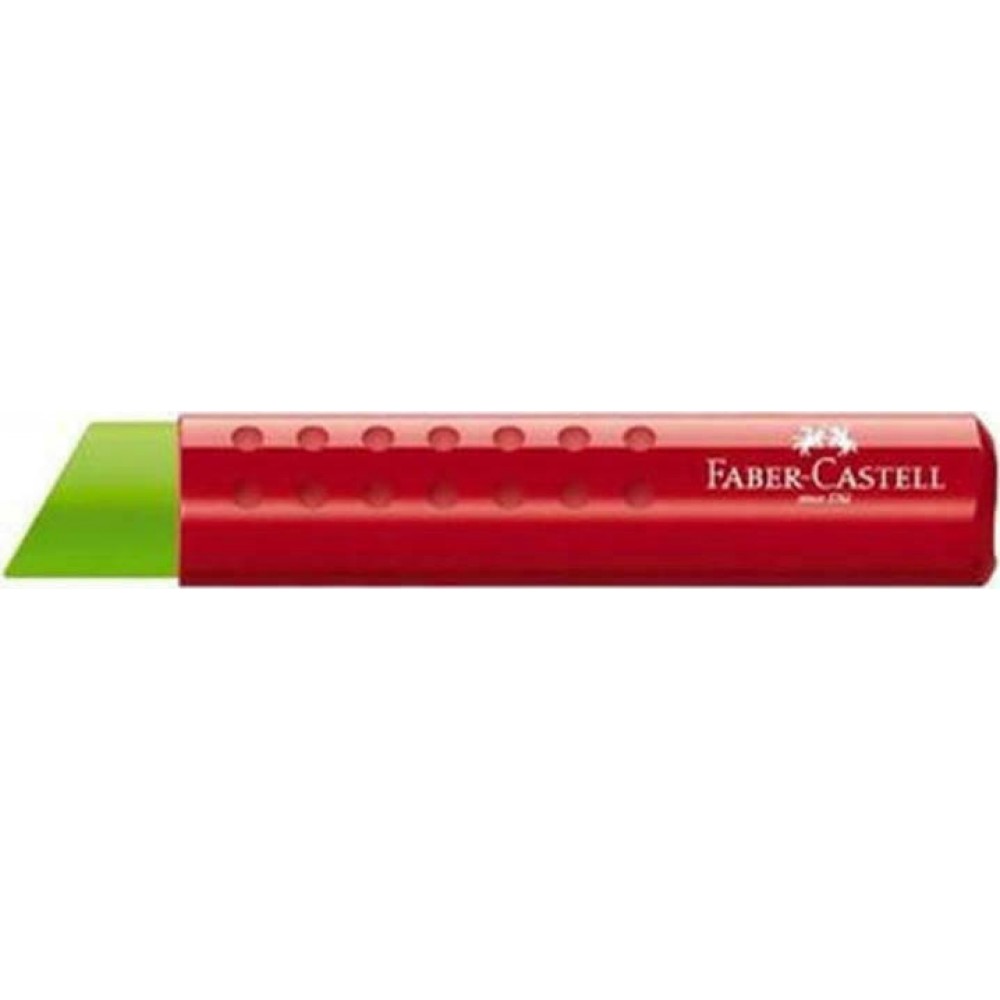 FABER CASTELL ΓΟΜΑ TRI ΚΟΚΚΙΝΟ ΠΡΑΣΙΝΟ(182334)