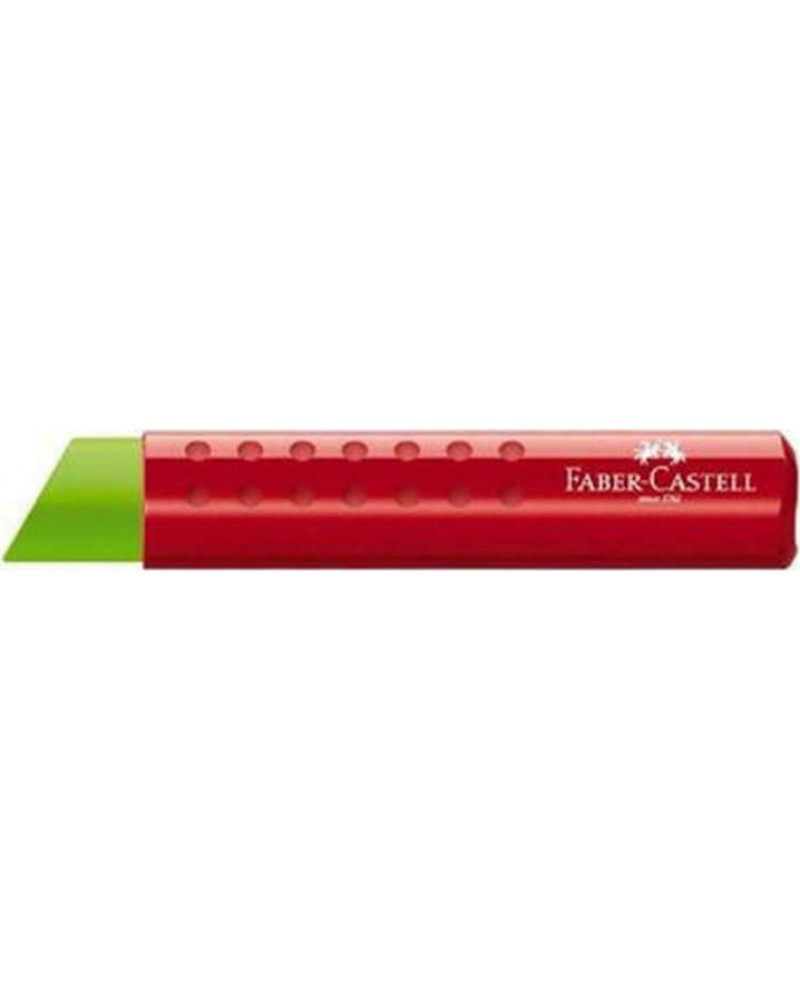 FABER CASTELL ΓΟΜΑ TRI ΚΟΚΚΙΝΟ ΠΡΑΣΙΝΟ(182334)