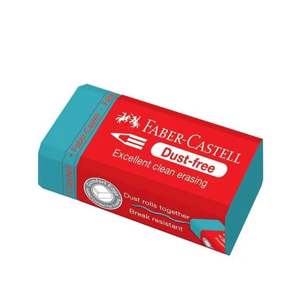 FABER CASTELL ΓΟΜΑ Colour Dust Free ΓΑΛΑΖΙΟ (187221)