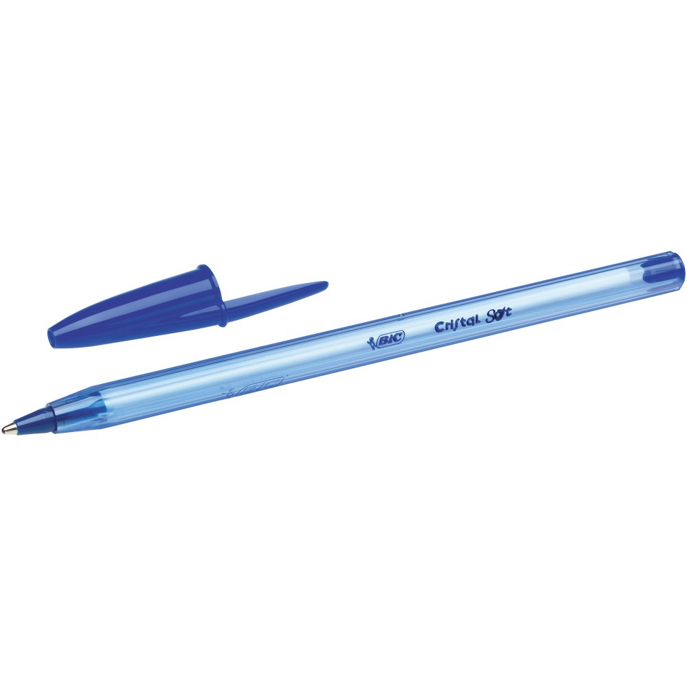 BIC ΣΤΥΛΟ BIC CRISTAL SOFT MEDIUM ΜΠΛΕ 1,2MM (BIC13)