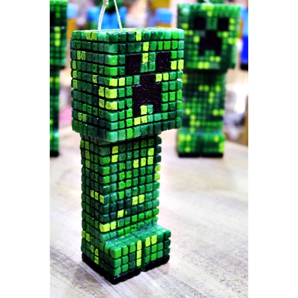 ΛΑΜΠΑΔΑ ΜΑΙΝΚΡΑΦΤ 3D ΠΡΑΣΙΝΟ (003124)