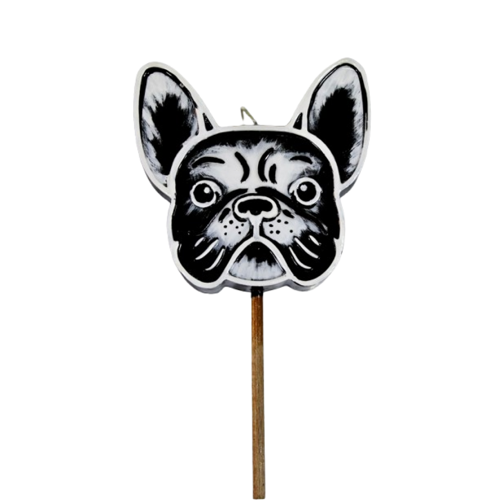 ΛΑΜΠΑΔΑ ΠΛΑΚΕΤΑ ΓΑΛΛΙΚΟ ΜΠΟΥΛΝΤΟΓΚ ΑΣΠΡΟΜΑΥΡΟ (003704)