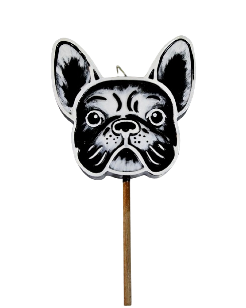 ΛΑΜΠΑΔΑ ΠΛΑΚΕΤΑ ΓΑΛΛΙΚΟ ΜΠΟΥΛΝΤΟΓΚ ΑΣΠΡΟΜΑΥΡΟ (003704)