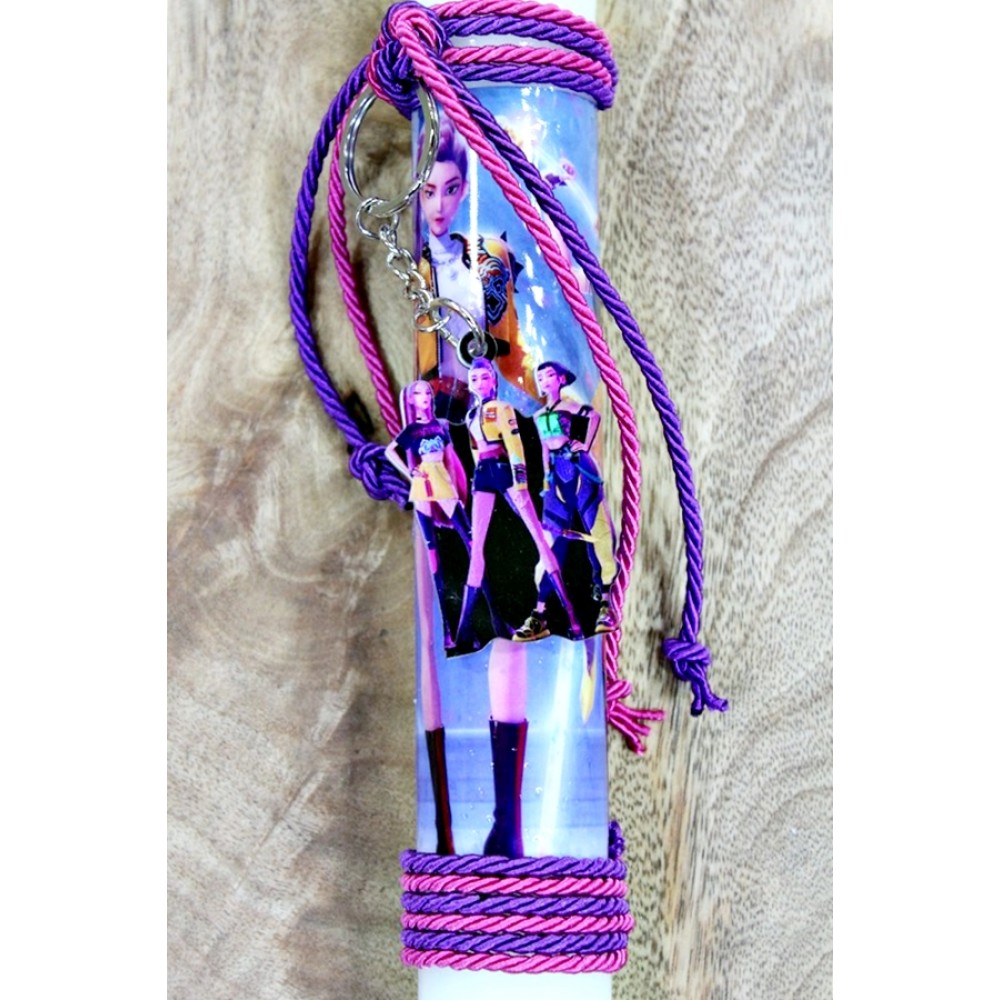 ΠΑΣΧΑΛΙΝΗ ΛΑΜΠΑΔΑ K-POP ΜΠΡΕΛΟΚ PLEXIGLASS (004139)