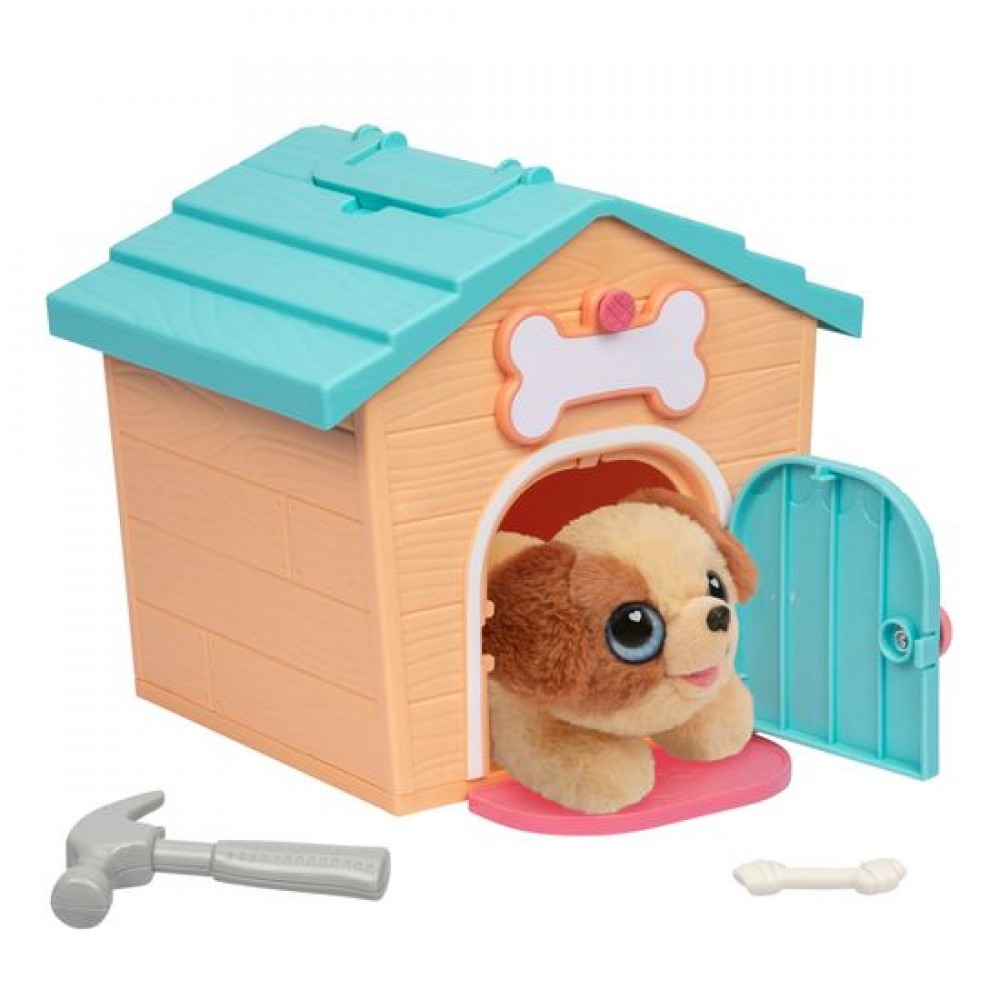 LITTLE LIVE PETS MY PUPPY'S HOME ΣΠΙΤΑΚΙ ΜΕ ΚΟΥΤΑΒΑΚΙ ΕΚΠΛΗΞΗ ΓΑΛΑΖΙΑ ΣΚΕΠΗ (26616A)