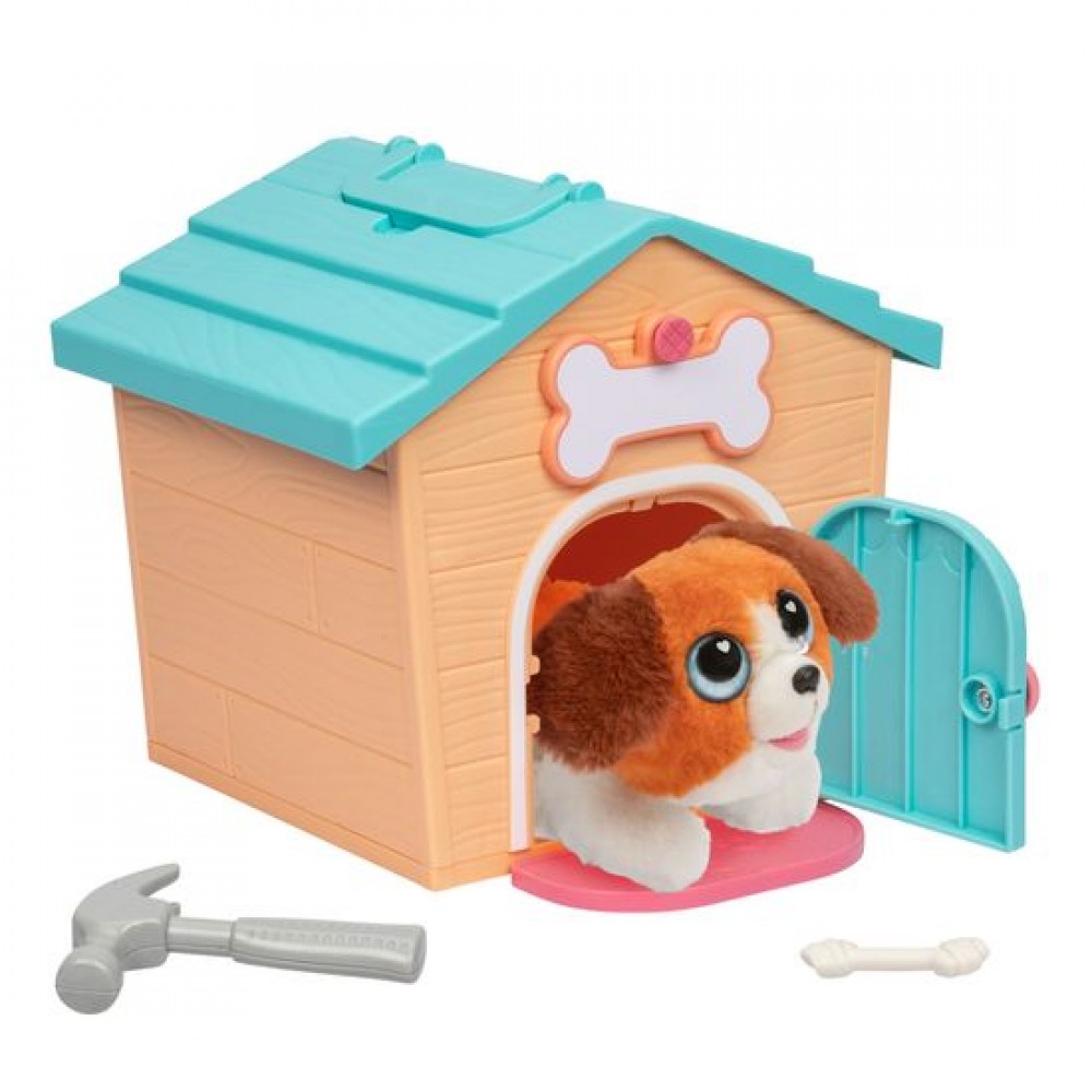 LITTLE LIVE PETS MY PUPPY'S HOME ΣΠΙΤΑΚΙ ΜΕ ΚΟΥΤΑΒΑΚΙ ΕΚΠΛΗΞΗ ΓΑΛΑΖΙΑ ΣΚΕΠΗ (26616A)