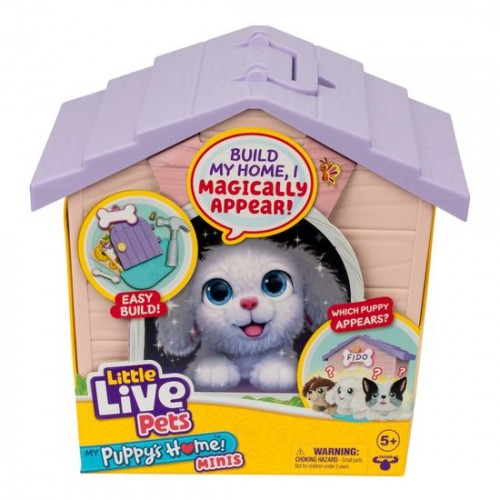 LITTLE LIVE PETS MY PUPPY'S HOME ΣΠΙΤΑΚΙ ΜΕ ΚΟΥΤΑΒΑΚΙ ΕΚΠΛΗΞΗ ΜΩΒ ΣΚΕΠΗ (26616A)