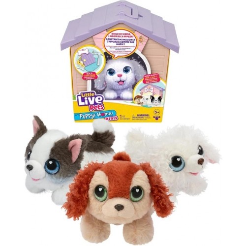 LITTLE LIVE PETS MY PUPPY'S HOME ΣΠΙΤΑΚΙ ΜΕ ΚΟΥΤΑΒΑΚΙ ΕΚΠΛΗΞΗ ΜΩΒ ΣΚΕΠΗ (26616A)