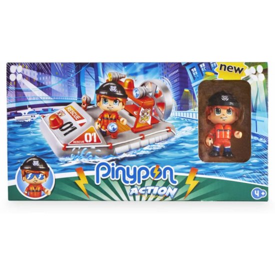 PINYPON ACTION BOAT ΟΧΗΜΑ ΚΑΙ ΦΙΓΟΥΡΑ (700015050) PINYPON ACTION BOAT ΟΧΗΜΑ ΚΑΙ ΦΙΓΟΥΡΑ (700015050)
