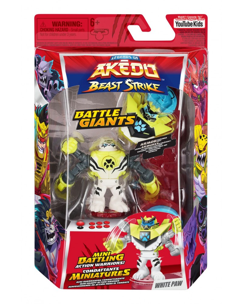 AKEDO BEAST STRIKE GIANTS PACK WHITE PAW (AKE18000)