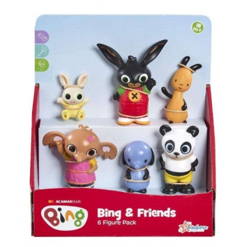 BING AND FRIENDS ΣΕΤ ΜΕ 6 ΣΥΛΛΕΚΤΙΚΕΣ ΦΙΓΟΥΡΕΣ (BG2415)