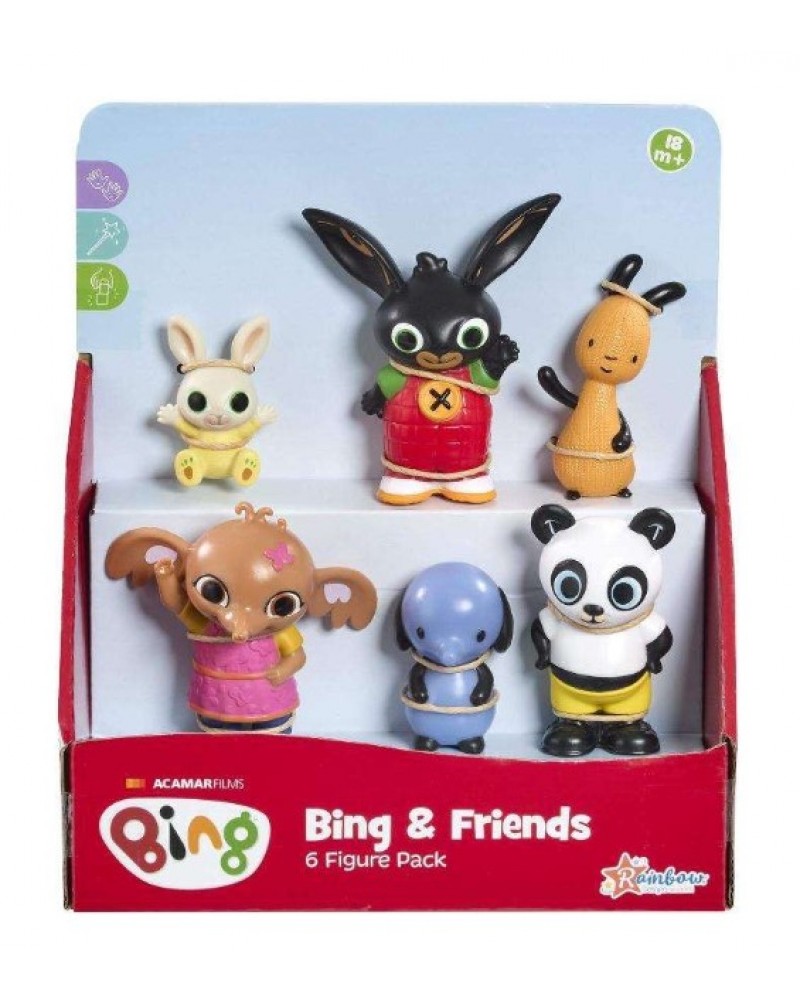 BING AND FRIENDS ΣΕΤ ΜΕ 6 ΣΥΛΛΕΚΤΙΚΕΣ ΦΙΓΟΥΡΕΣ (BG2415)