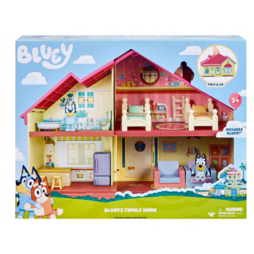 Bluey Σετ Παιχνιδιού Σπίτι με Φιγούρα Bluey (BLY04010)