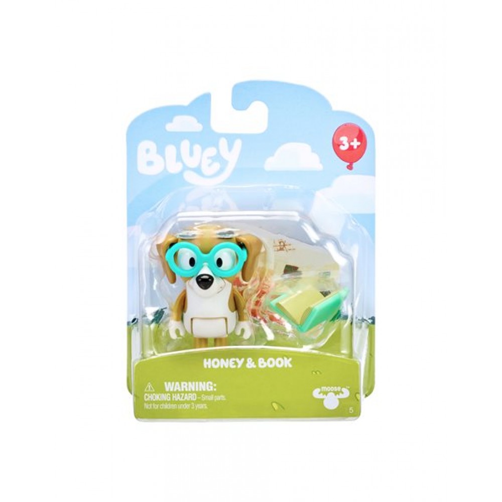 BLUEY ΦΙΓΟΥΡΑ ΜΕ ΑΞΕΣΟΥΑΡ HONEY & BOOK (BLY45000)