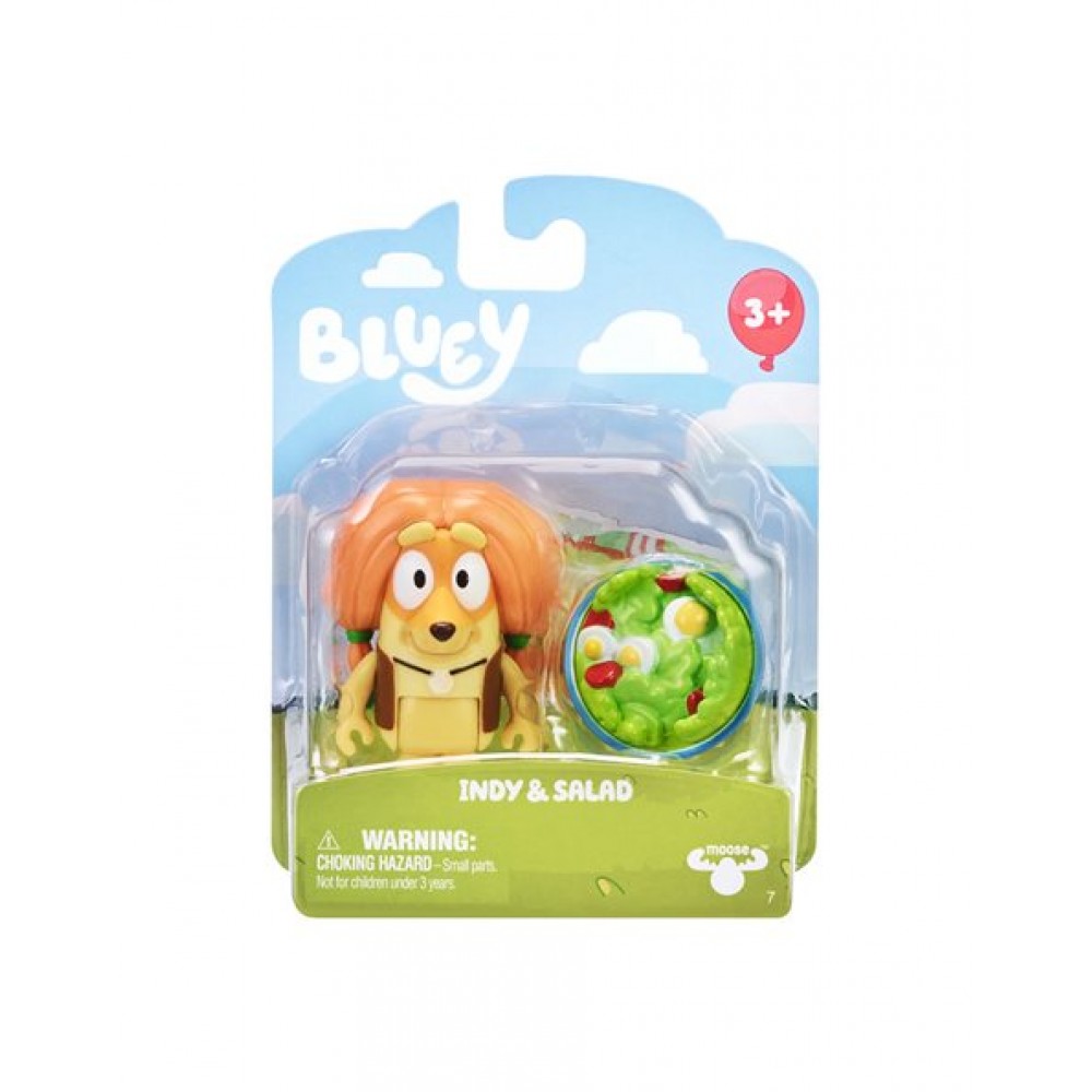 BLUEY ΦΙΓΟΥΡΑ ΜΕ ΑΞΕΣΟΥΑΡ INDY & SALAD (BLY45000)