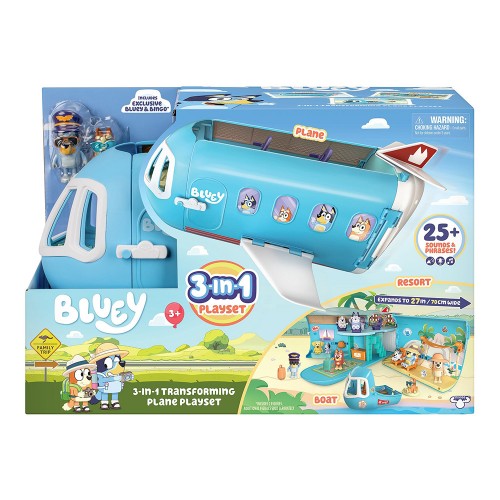 BLUEY 3 ΣΕ 1 ΣΕΤ ΠΑΙΧΝΙΔΙΟΥ ΑΕΡΟΠΛΑΝΟ (BLY75000)