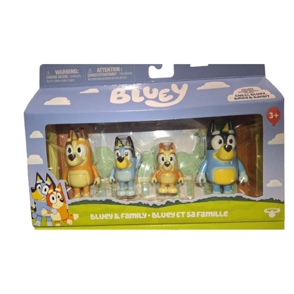 BLUEY ΦΙΓΟΥΡΕΣ 4 PACK ΟΙΚΟΓΕΝΕΙΑ (BLYA6100)