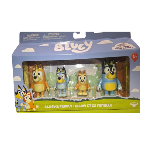 BLUEY ΦΙΓΟΥΡΕΣ 4 PACK ΟΙΚΟΓΕΝΕΙΑ (BLYA6100)