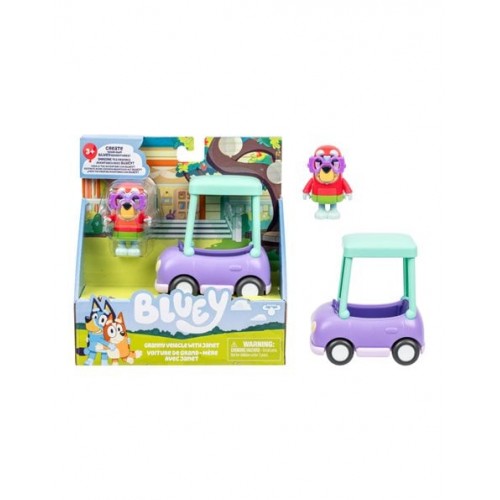 BLUEY S13 ΟΧΗΜΑ GRANNY & ΦΙΓΟΥΡΑ JANET 6 εκ. (BLYA7000)