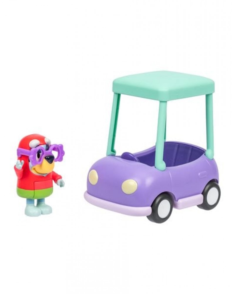 BLUEY S13 ΟΧΗΜΑ GRANNY & ΦΙΓΟΥΡΑ JANET 6 εκ. (BLYA7000)