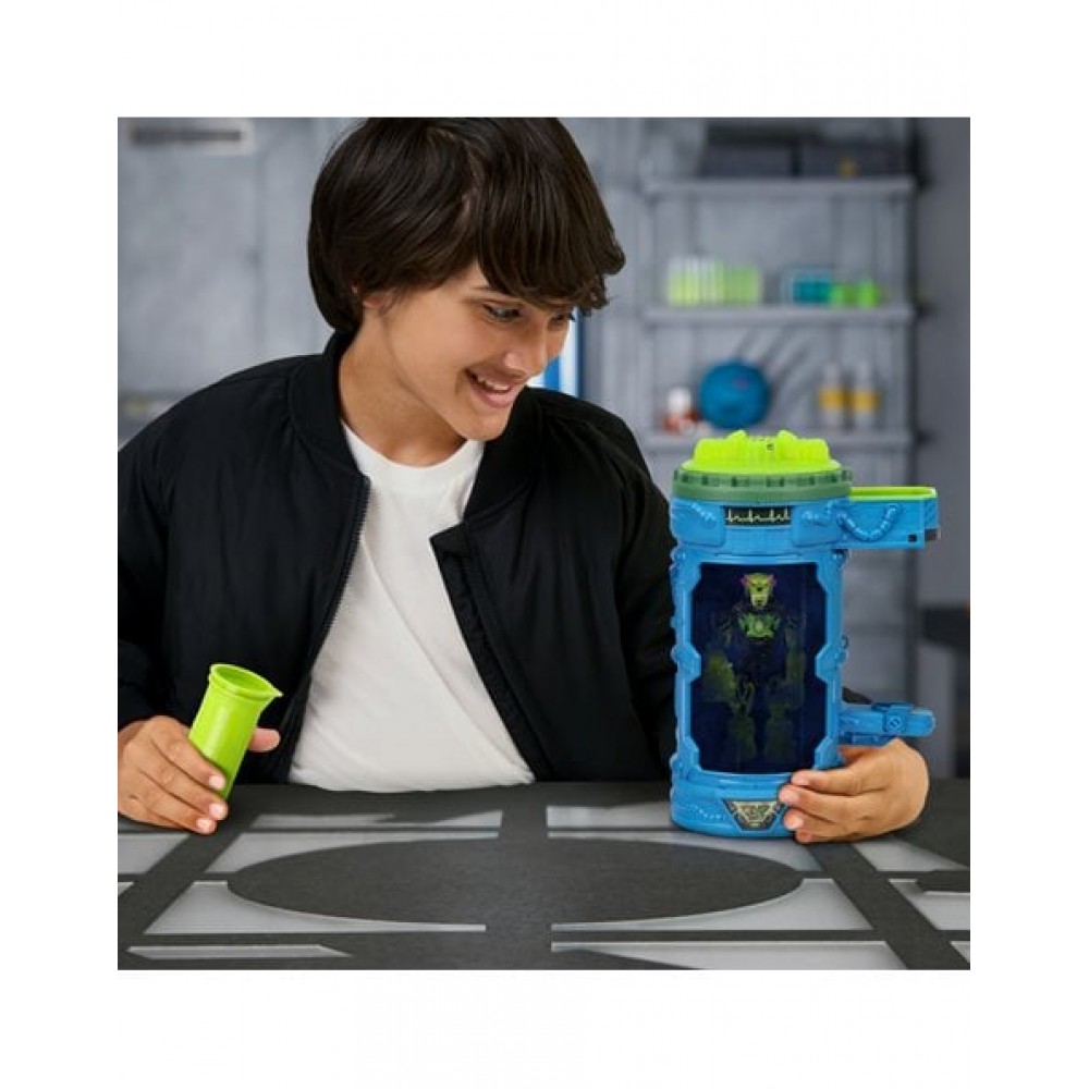 MR BEAST LAB ΚΑΨΟΥΛΑ ΜΕΤΑΛΛΑΞΗΣ MUTATOR & ΦΙΓΟΥΡΑ ATOMIC EARTH PANTHER ΠΡΑΣΙΝΟ (BTR18000)