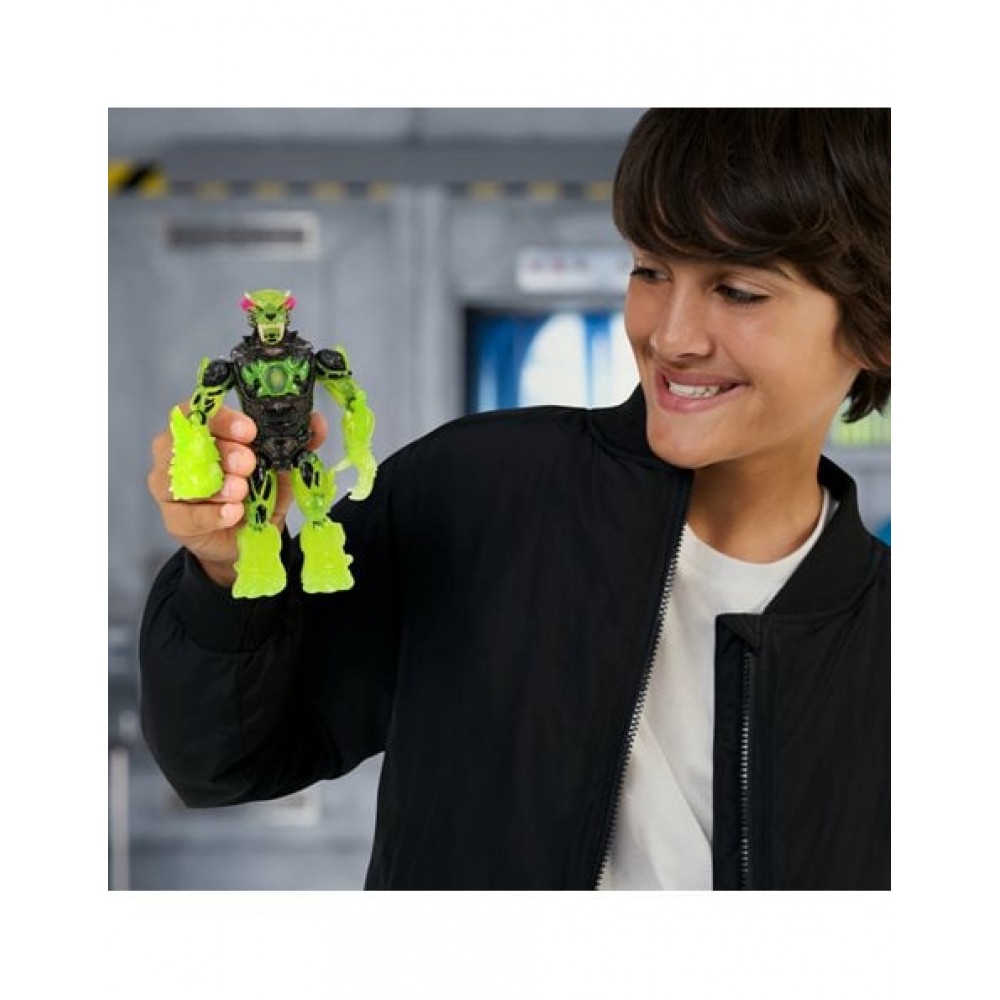 MR BEAST LAB ΚΑΨΟΥΛΑ ΜΕΤΑΛΛΑΞΗΣ MUTATOR & ΦΙΓΟΥΡΑ ATOMIC EARTH PANTHER ΠΡΑΣΙΝΟ (BTR18000)