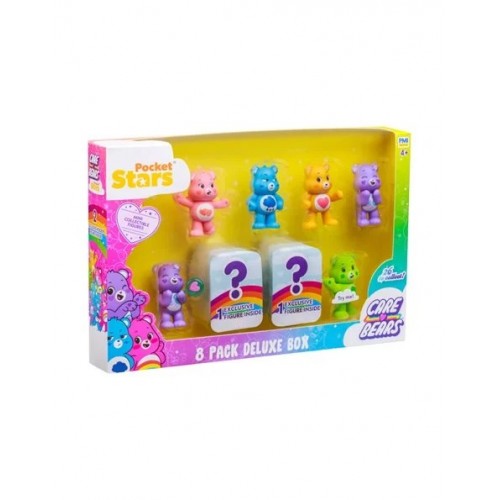 CARE BEARS ΣΕΤ 8 ΣΥΛΛΕΚΤΙΚΕΣ ΦΙΓΟΥΡΕΣ 5 EK LOVE-A-LOT , GRUMPY , TENDERHEART , SHARE , & GOOS LUCK BEAR (CAR05000)