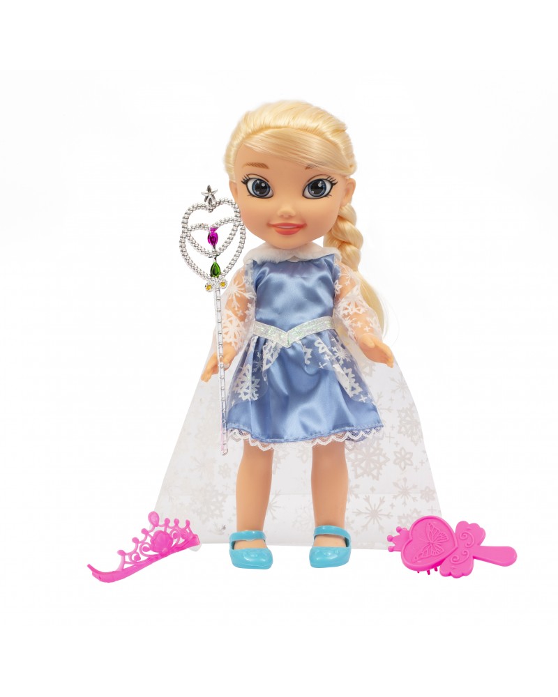 ΠΡΙΓΚΙΠΙΣΣΕΣ ΠΑΡΑΜΥΘΙΩΝ ΚΟΥΚΛΑ TODDLER 35ΕΚ ΒΑΣΙΛΙΣΣΑ ΤΟΥ ΧΙΟΝΙΟΥ (FAT03000)