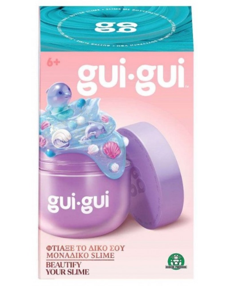 GUI-GUI SLIME ΒΑΖΑΚΙ ΜΕ ΑΡΩΜΑΤΙΚΗ ΧΛΑΠΑΤΣΑ ΚΑΙ ΦΙΓΟΥΡΑ ΜΠΛΕ (GUG03000)