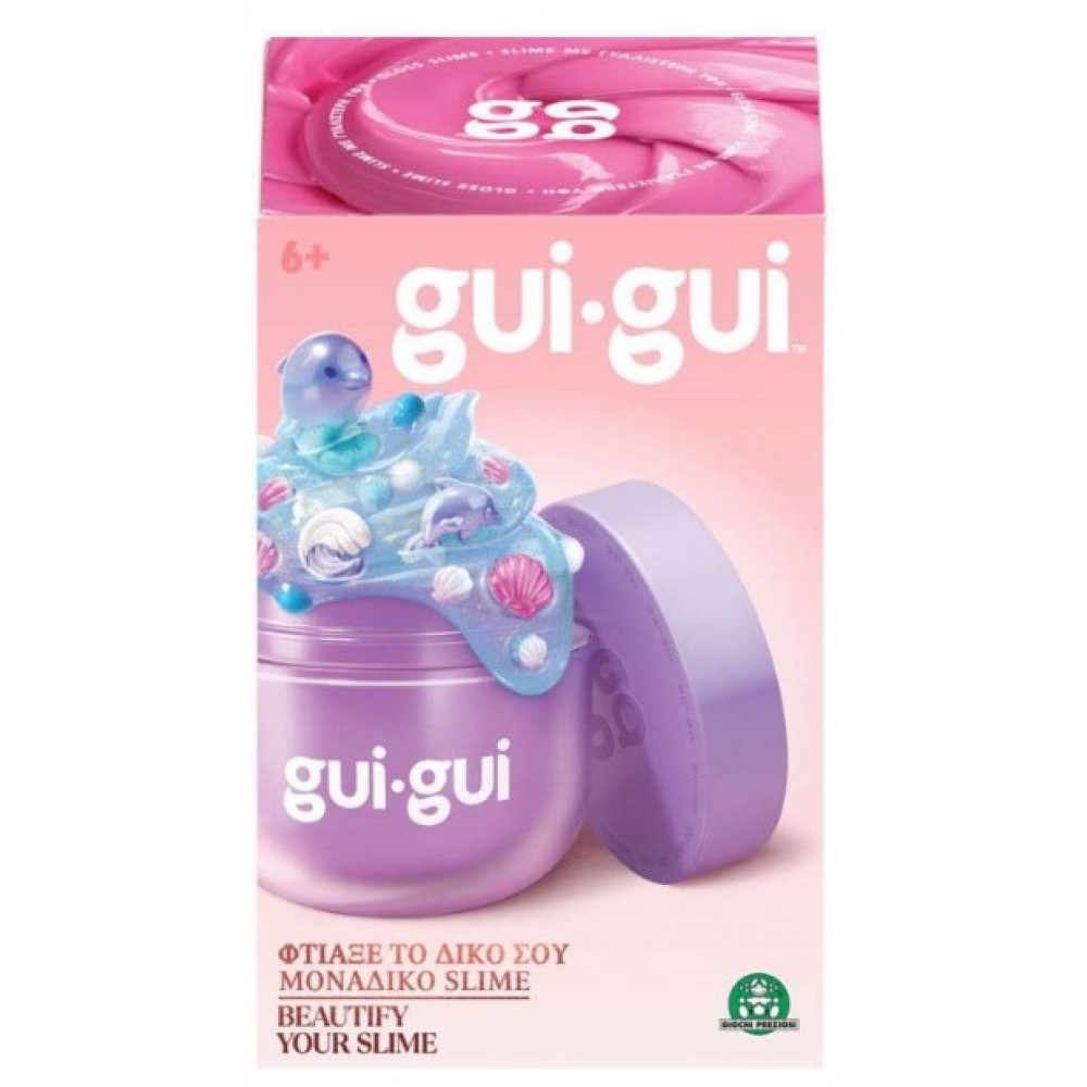 GUI-GUI SLIME ΒΑΖΑΚΙ ΜΕ ΑΡΩΜΑΤΙΚΗ ΧΛΑΠΑΤΣΑ ΚΑΙ ΦΙΓΟΥΡΑ ΡΟΖ (GUG03000)