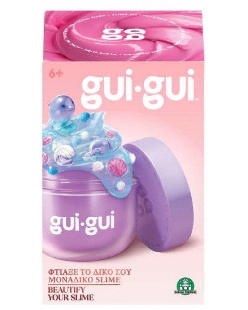 GUI-GUI SLIME ΒΑΖΑΚΙ ΜΕ ΑΡΩΜΑΤΙΚΗ ΧΛΑΠΑΤΣΑ ΚΑΙ ΦΙΓΟΥΡΑ ΡΟΖ (GUG03000)