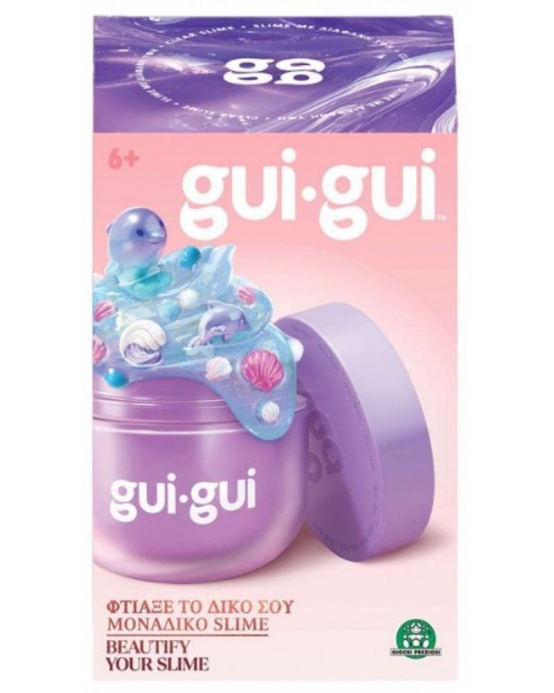 GUI-GUI SLIME ΒΑΖΑΚΙ ΜΕ ΑΡΩΜΑΤΙΚΗ ΧΛΑΠΑΤΣΑ ΚΑΙ ΦΙΓΟΥΡΑ ΜΩΒ (GUG03000)