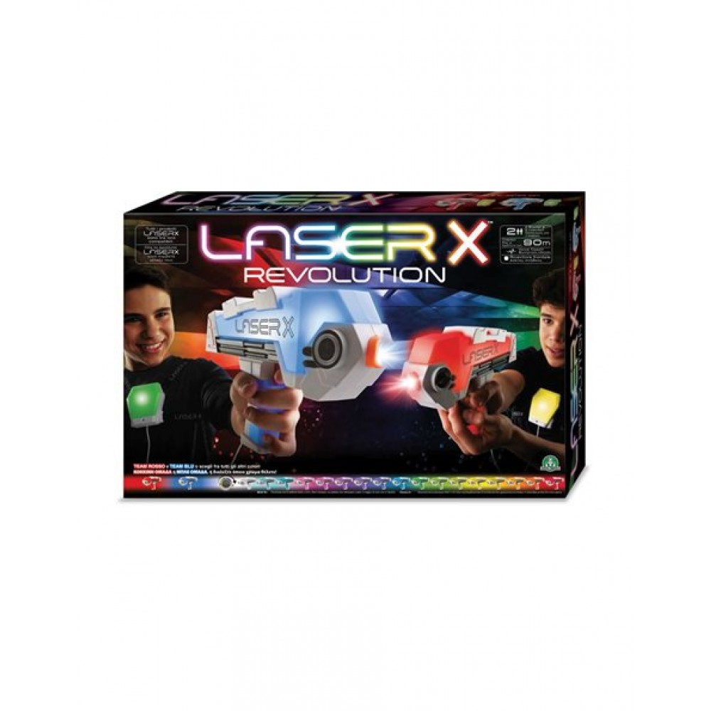 LASER-X REVOLUTION DOUBLE BLASTERS (LAE12000)