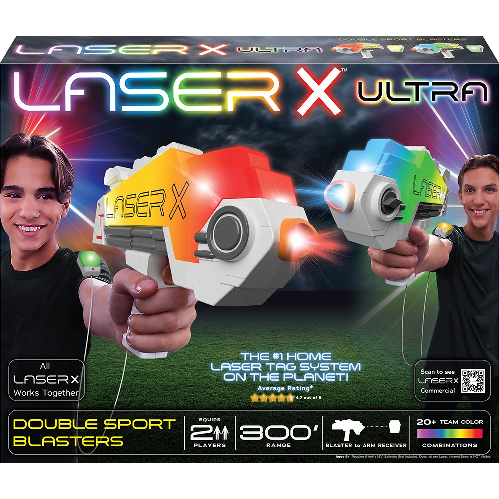 LASER X - 2 ΕΚΤΟΞΕΥΤΕΣ ULTRA SPORT BLASTERS (LAE17000)