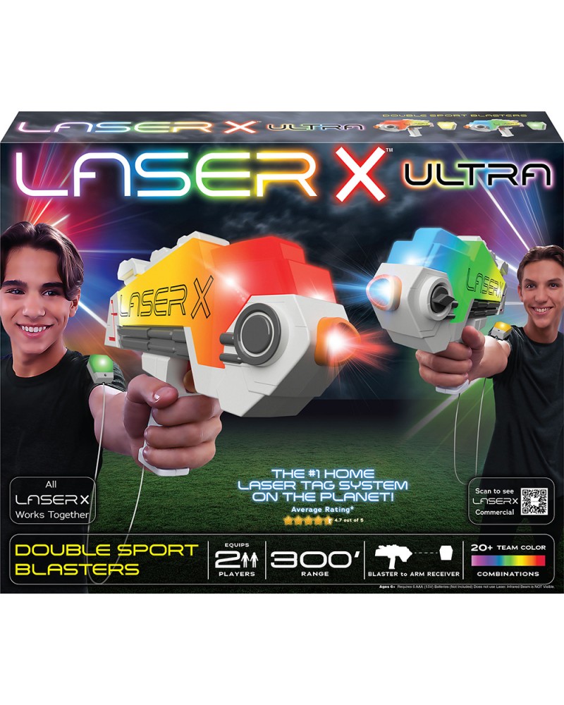 LASER X - 2 ΕΚΤΟΞΕΥΤΕΣ ULTRA SPORT BLASTERS (LAE17000)