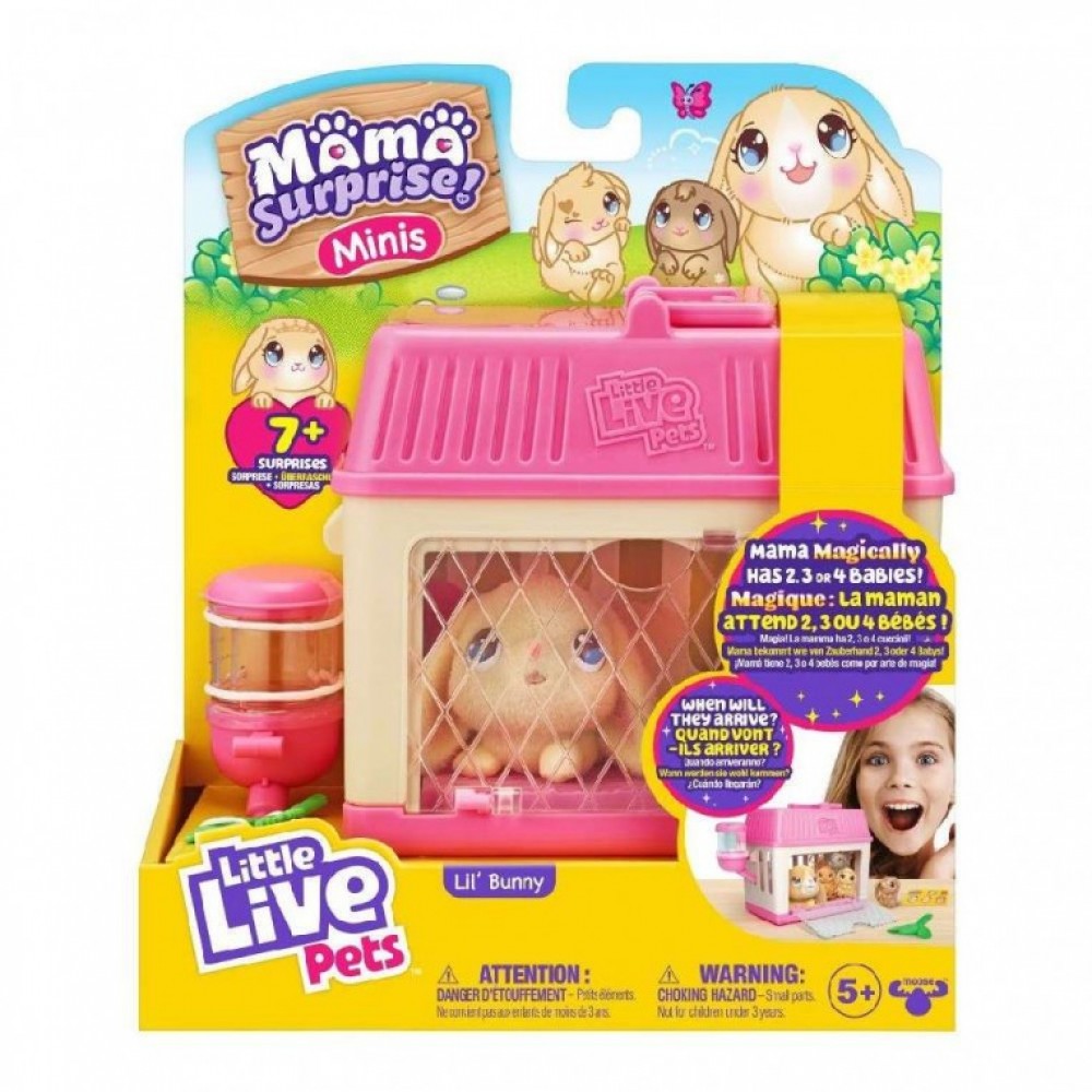 LITTLE LIVE PETS MAMA SURPRISE MINIS ΚΟΥΝΕΛΑΚΙ (LP301200)