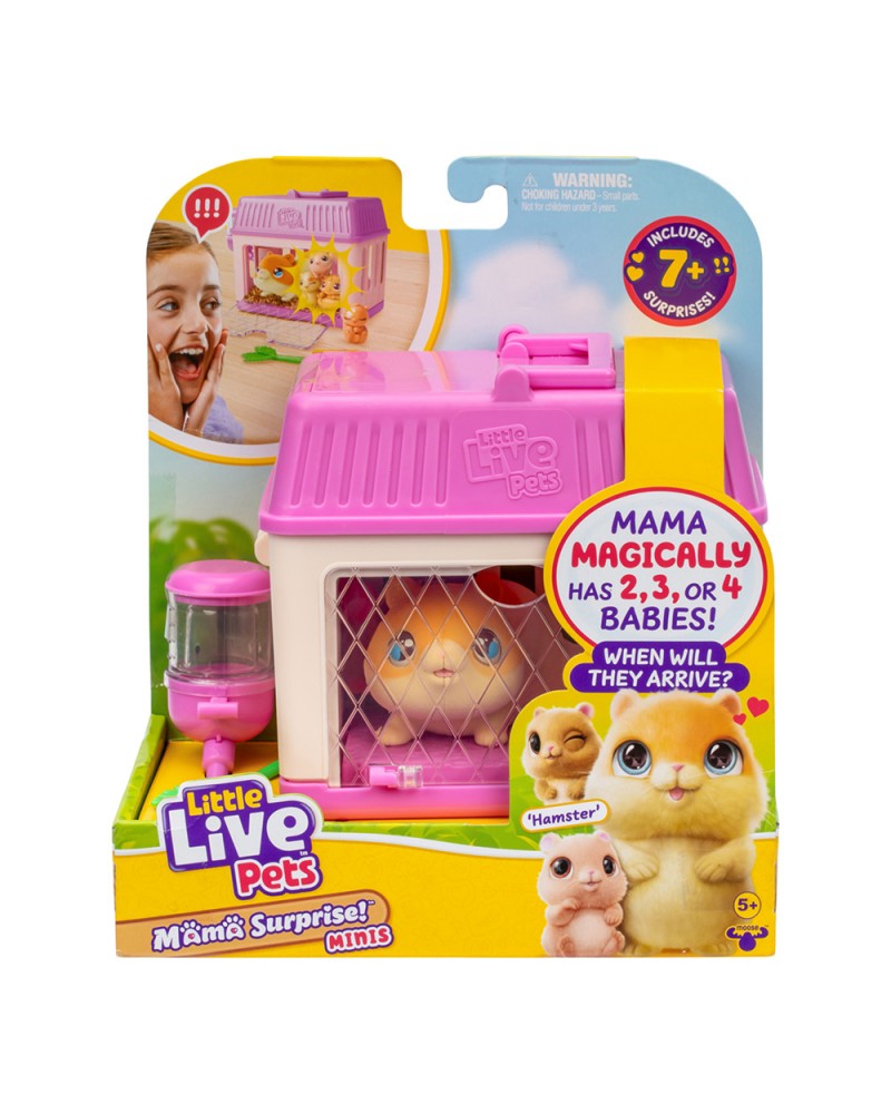 LITTLE LIVE PETS MAMA SURPRISE MINIS ΜΑΜΑ ΧΑΜΣΤΕΡ (LP304000)